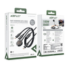  Acefast - Adatkábel (C6-11) - Gyors töltés, 2x Type-C, Vezeték nélküli töltő USB-C-hez, 3 az 1-ben, 100W, 5A, 5W, 480Mb/s, 1.2m - Fekete - 3. kép