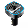 FM Transmitter JamLink Techsuit (MFM2) - Dual USB, SD kártya, Kék hangulatvilágítás, Ultrakompakt dizájn, Bluetooth - Fekete. - 2. kép