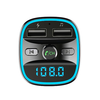 FM Transmitter JamLink Techsuit (MFM2) - Dual USB, SD kártya, Kék hangulatvilágítás, Ultrakompakt dizájn, Bluetooth - Fekete. - 4. kép