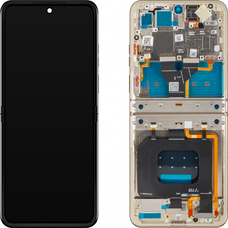 LCD Kijelző Modul Motorola Razr 2024 / Razr 50, Belső Kiegészítő, Barna Homok (Pumice Stone)