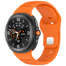  Samsung Galaxy Watch8 40mm/Watch8 44mm/Watch8 Classic/Ultra 2 Techsuit - Watchband (W050) - Narancssárga