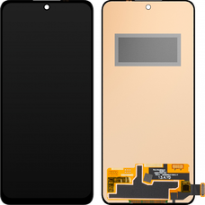LCD Kijelző Modul MP Xiaomi Redmi Note 13 4G-hez, keret nélkül, utángyártott, fekete