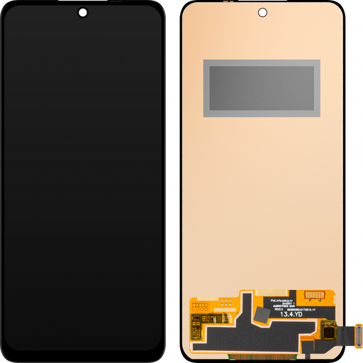 LCD Kijelző Modul MP Xiaomi Redmi Note 13 4G-hez, keret nélkül, utángyártott, fekete
