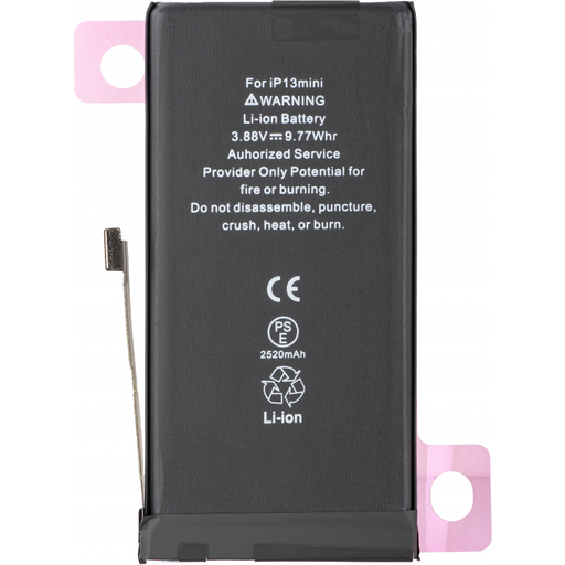 Akkumulátor Apple iPhone 13 mini-hez, 2580mAh nagy kapacitású
