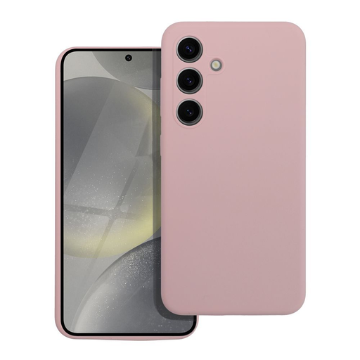 Xiaomi Redmi 15 4G tok szilikon 2mm homok rózsaszín tok