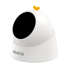 Fehér Rojeco Egg Laser Cat Toy