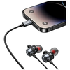 USAMS EP-48 stereo fülhallgató USB-C, szín: szürke - 2. kép