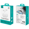 USAMS E05 TWS Bluetooth 6.0 vezeték nélküli fülhallgatók fehér - 2. kép