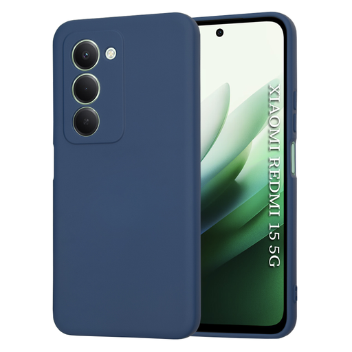 Xiaomi Redmi 15 4G / Redmi 15 5G Techsuit SoftFlex - Sötétkék tok Xiaomi Redmi 15 4G / Redmi 15 5G Techsuit SoftFlex - Sötétkék tok