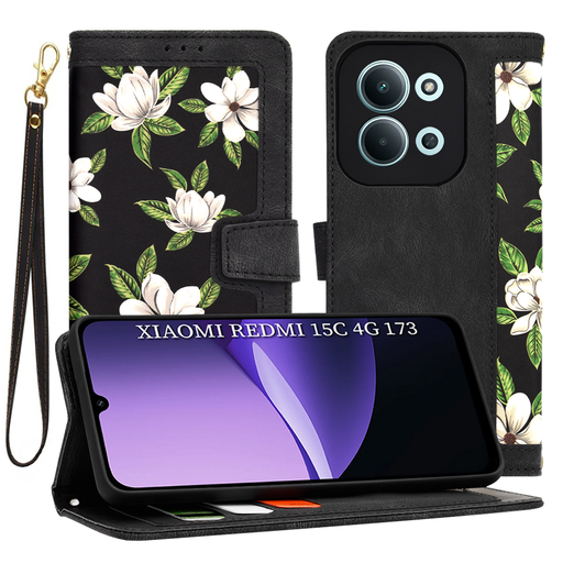 Xiaomi Redmi 15C 4G / Redmi 15C 5G Techsuit - FlipCraft - Hajnal Virágai tok Xiaomi Redmi 15C 4G / Redmi 15C 5G Techsuit - FlipCraft - Hajnal Virágai tok