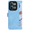Xiaomi Redmi 15C 4G / Redmi 15C 5G Techsuit - FlipCraft - Vibrant Blue tok - 2. kép