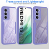 Xiaomi Redmi 15 4G / Redmi 15 5G Pink Techsuit ColorVerse 360 Series + Képernyővédő tok - 4. kép
