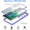 Xiaomi Redmi 15 4G / Redmi 15 5G Purple Techsuit - ColorVerse 360 sorozat + Képernyővédő tok - 2. kép