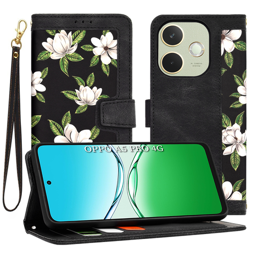 Oppo A5 Pro 4G / A5 Pro 5G Techsuit - FlipCraft - Hajnal virágai eset tok Oppo A5 Pro 4G / A5 Pro 5G Techsuit - FlipCraft - Hajnal virágai eset tok