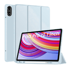 Xiaomi Redmi Pad Pro / Poco Pad Sky Blue Techsuit - Flex Trifold (with Pencil Holder) tok