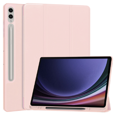  Samsung Galaxy Tab S9 Plus / S10 Plus Pink Techsuit - Flex Trifold (tolltartóval) tok