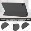 Samsung Galaxy Tab S6 Lite (2020/2022/2024) Techsuit - Flex Trifold (Pencil Holderrel) - Fekete tok - 0. kép