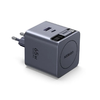 Hálózati töltő UGREEN X615, 65W, 3A, 1 x USB-A - 1 x USB-C, USB-C kábellel, Szürke - 0. kép