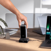 Anker fali töltő PowerBank Prime-hoz, 100W, 3A, 1 x Pogo Pin - 1 x USB-C - 2 x USB-A, fekete A1902311 - 0. kép Anker fali töltő PowerBank Prime-hoz, 100W, 3A, 1 x Pogo Pin - 1 x USB-C - 2 x USB-A, fekete A1902311 - 0. kép