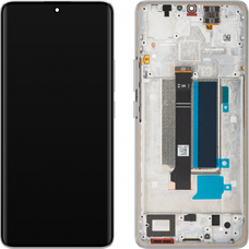 LCD Kijelző Modul Xiaomi Redmi Note 13 Pro+ készülékhez, Holdfény Fehér