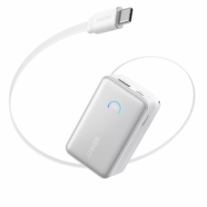 Powerbank Anker Nano, 10000mAh, 45W, QC + PD, Fehér A1638H21