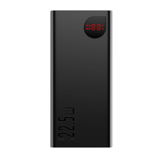 Powerbank Baseus Adaman, 40000mAh, 22.5W, QC + PD, Fekete