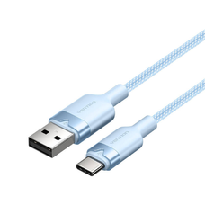 USB 2.0 A - USB-C 3A Vention CTNLH 2M kábel (Kék)