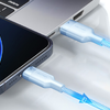 USB 2.0 A - USB-C 3A Vention CTNLH 2M kábel (Kék) - 4. kép