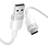 USB 2.0 A Male - USB-C 3A kábel Vention CTNWF 1M (fehér) - 0. kép