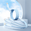 3 az 1-ben USB 2.0 A - USB-C/Lightning/Micro-B kábel Vention CTPLG 1,5M (kék) - 1. kép