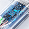 USB 2.0 A Férfi - C Férfi 6A kábel Vention CTOBH 2M (Fekete) - 4. kép