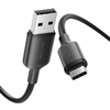 USB 2.0 A férfi - USB-C férfi 3A kábel Vention CTQBF 1m (fekete) - 0. kép