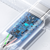 USB 2.0 A Férfi - C Férfi 3A Kábel Vention CTQLF 1M (Kék) - 2. kép