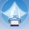 Vention CTRLG 1.5M USB 2.0 A Férfi - 3in1 6A Kábel (Kék) - 4. kép