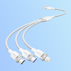 Vention CTRWG 1,5M USB 2.0 A - 3in1 kábel (fehér) - 1. kép
