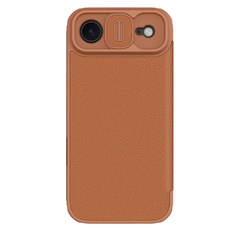 Nillkin Qin Book PRO fliptok Apple iPhone Air Barna tok