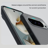 Nillkin Super Frosted PRO fliptok Google Pixel 10/10 Pro számára Átlátszó Fekete tok - 3. kép