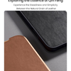 Nillkin Qin Book PRO fliptok Apple iPhone 17 Pro Max Fekete tok - 2. kép