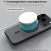Nillkin Super Frosted PRO Mágneses Hátlap tok Apple iPhone 17 Pro átlátszó fekete - 2. kép