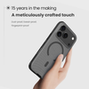 Nillkin Super Frosted PRO Mágneses Hátlap tok Apple iPhone 17 Pro átlátszó fekete - 3. kép