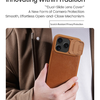 Nillkin Qin Fliptok PRO tok Apple iPhone 17 Pro Barna - 3. kép