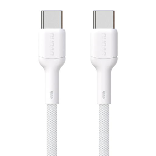 Dudao L9C 65W USB-C - USB-C 2m Cable - White Dudao L9C 65W USB-C - USB-C 2m Cable - White