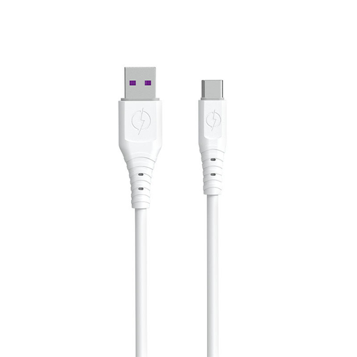 Dudao kábel USB - USB Type C 6A kábel 1 m fehér (TGL3T), Dudao kábel USB - USB Type C 6A kábel 1 m fehér (TGL3T),