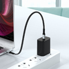Dudao L10C USB-C - USB-C PD kábel 100W 5A 0.23m - fekete - 1. kép Dudao L10C USB-C - USB-C PD kábel 100W 5A 0.23m - fekete - 1. kép