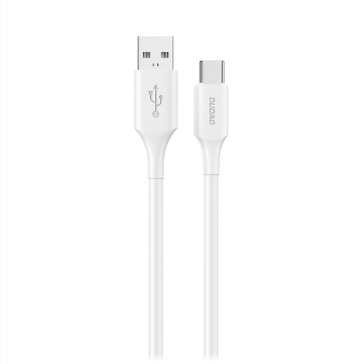 Dudao L2sT USB-A - USB-C 6A kábel 1.2m - Fehér Dudao L2sT USB-A - USB-C 6A kábel 1.2m - Fehér