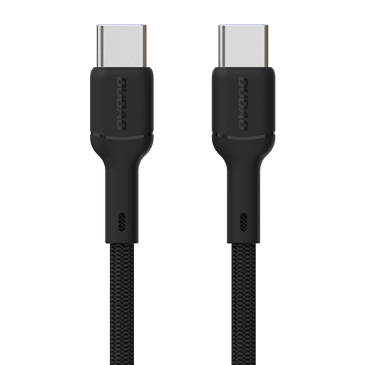 Dudao L9C 65W USB-C - USB-C 1m kábel - fekete Dudao L9C 65W USB-C - USB-C 1m kábel - fekete