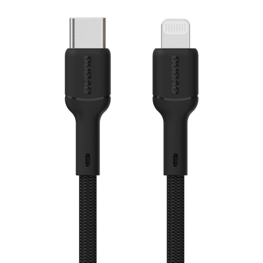 Dudao L9X 30W USB-C - Lightning kábel 1m - fekete Dudao L9X 30W USB-C - Lightning kábel 1m - fekete