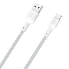 Dudao L9T 5A USB-A - USB-C kábel 1m - Fehér