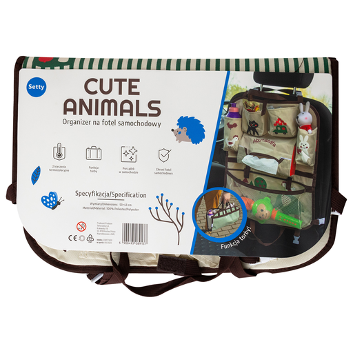 Autós rendező Setty barna Autós rendező Setty barna