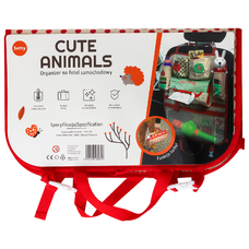 Autós rendező piros